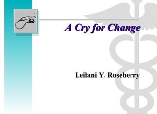 A Cry for Change



  Leilani Y. Roseberry
 