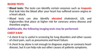 Coronary Heart Disease - Angina Pectoris tx | PPTX