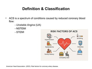 Acs management and therapy for emergency | PPTX