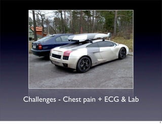 Challenges - Chest pain + ECG & Lab
3
 