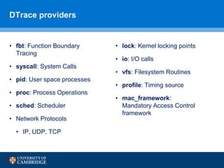 Performance analysis and troubleshooting using DTrace | PPTX