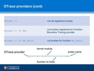 Performance analysis and troubleshooting using DTrace | PPTX