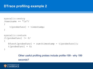 Performance analysis and troubleshooting using DTrace | PPTX