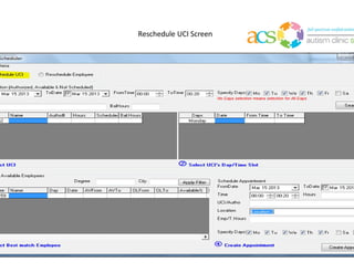Tel: 310.313.0047 x 110
Cell: 310.918.7162
Fax: 310.313.1187
Email: intouch@autismclinicsoftware.com
Website: www.autismclinicsoftware.com
Try Autism Clinic Software Free for 30 Days
Follow Us On
 