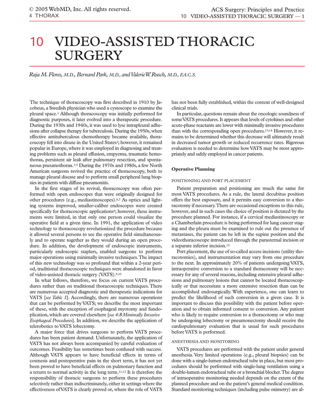 Acs0410 Video Assisted Thoracic Surgery PDF