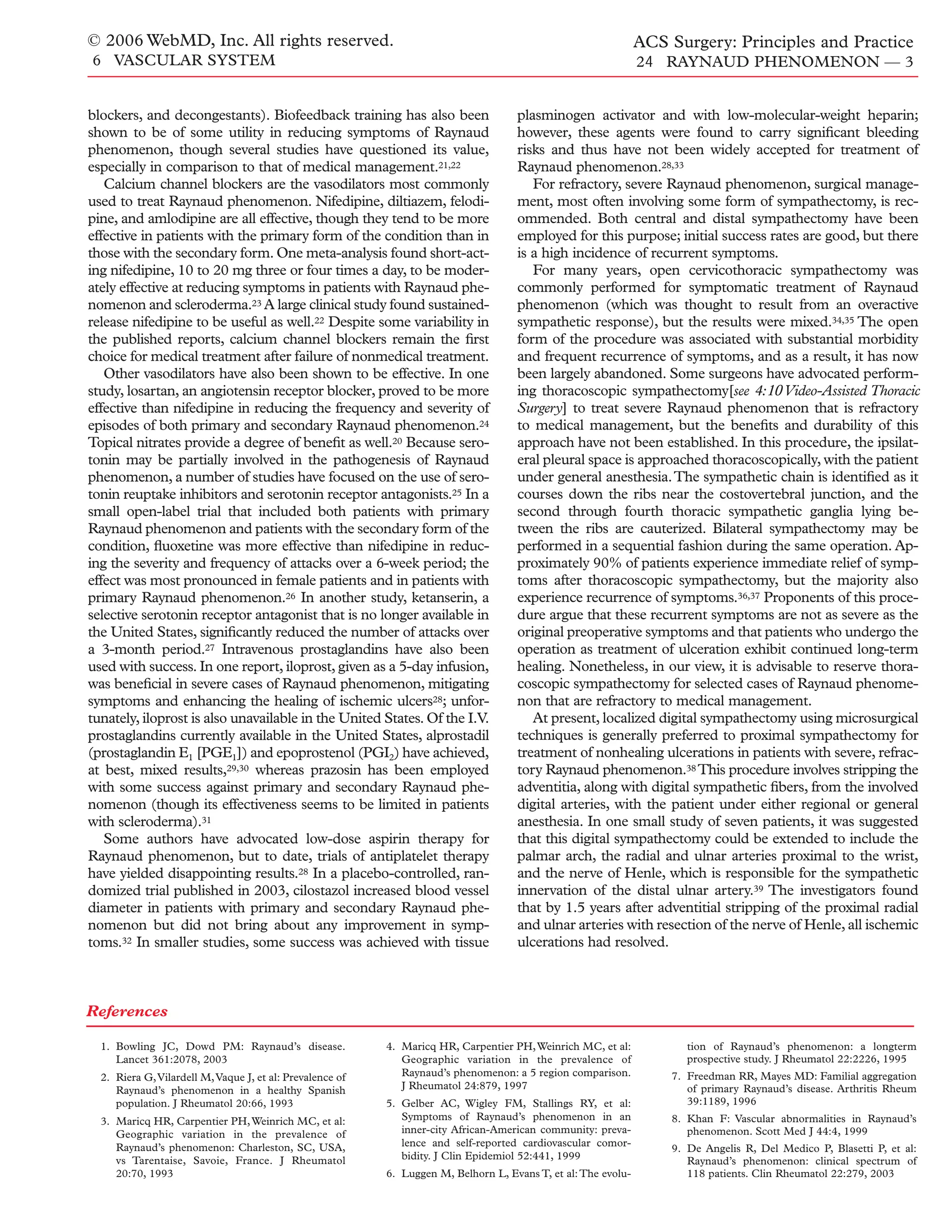 Acs0624 Raynaud Phenomenon | PDF
