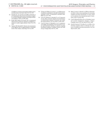 Acs0817 Postoperative And Ventilator Associated Pneumonia | PDF