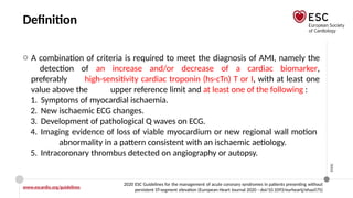 2023 ESC Guidelines for the management of ACS | PPTX