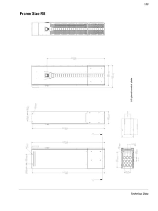 Technical Data
189
Frame Size R8
USgland/conduitplate
 