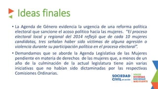 Agenda legislativa feminista - Derechos de las mujeres | PDF