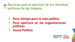 Agenda legislativa feminista - Derechos de las mujeres | PDF
