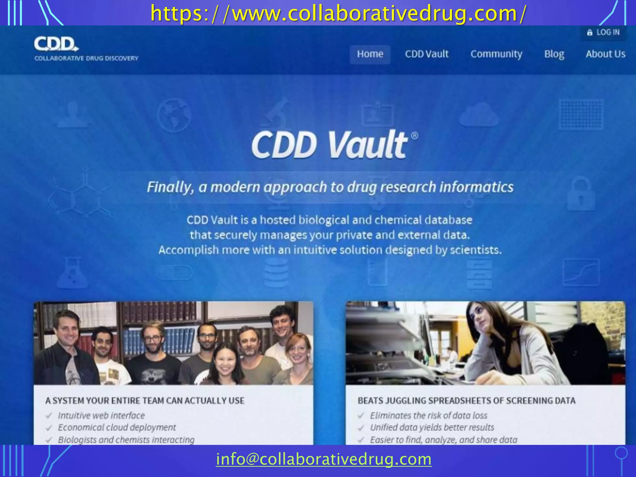 https://www.collaborativedrug.com/
info@collaborativedrug.com
 