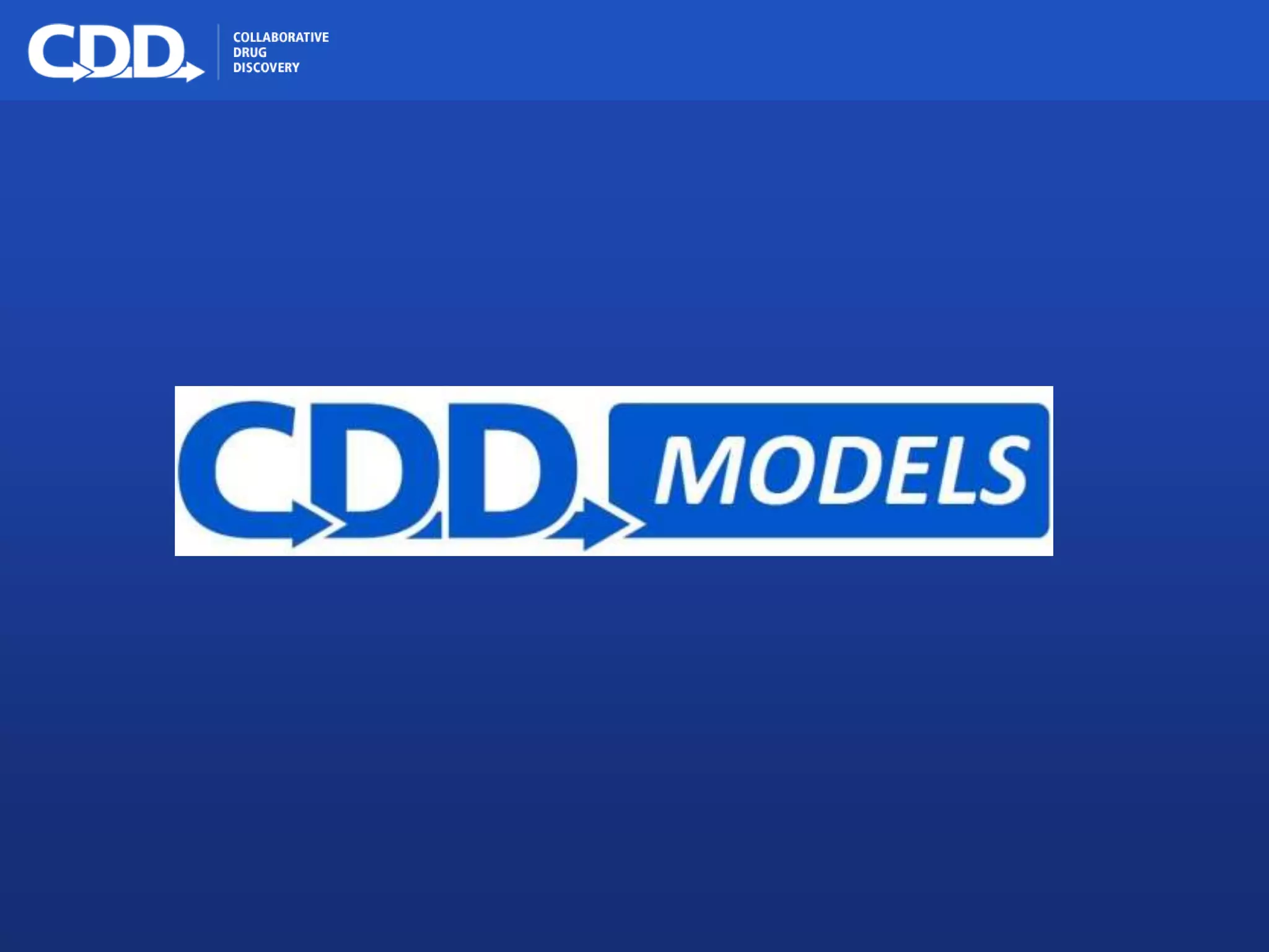 Archive, Mine, Collaborate© 2009 Collaborative Drug Discovery, Inc.
 