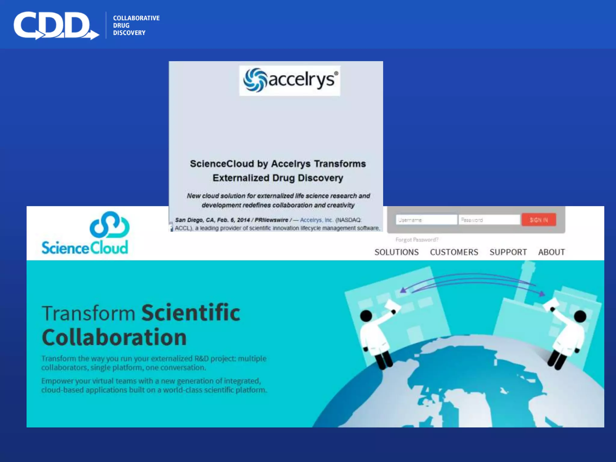 Archive, Mine, Collaborate© 2009 Collaborative Drug Discovery, Inc.
 