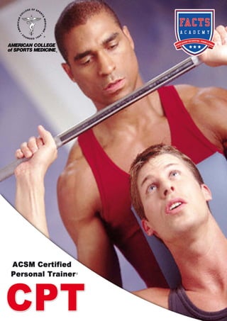 Acsm   cpt course info by facts 