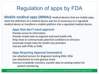 Health and Fitness App Use, Evaluation and Opportunities | PPTX