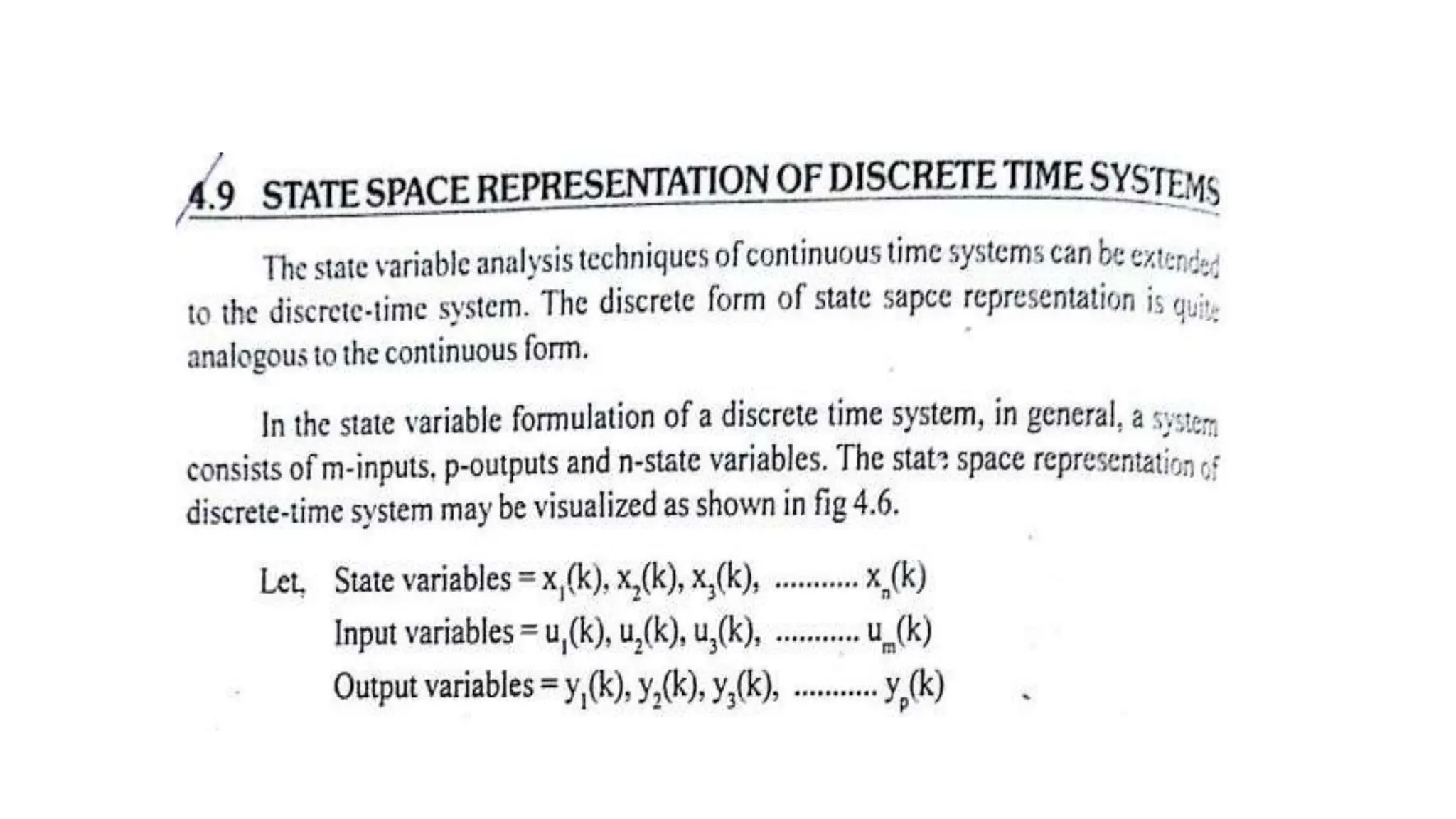 ACS MODULE - Review of advanced control system