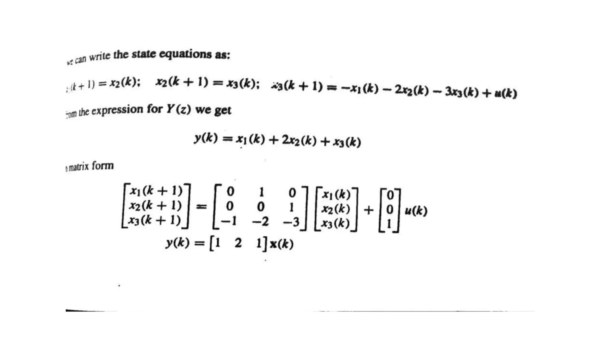ACS MODULE - Review of advanced control system
