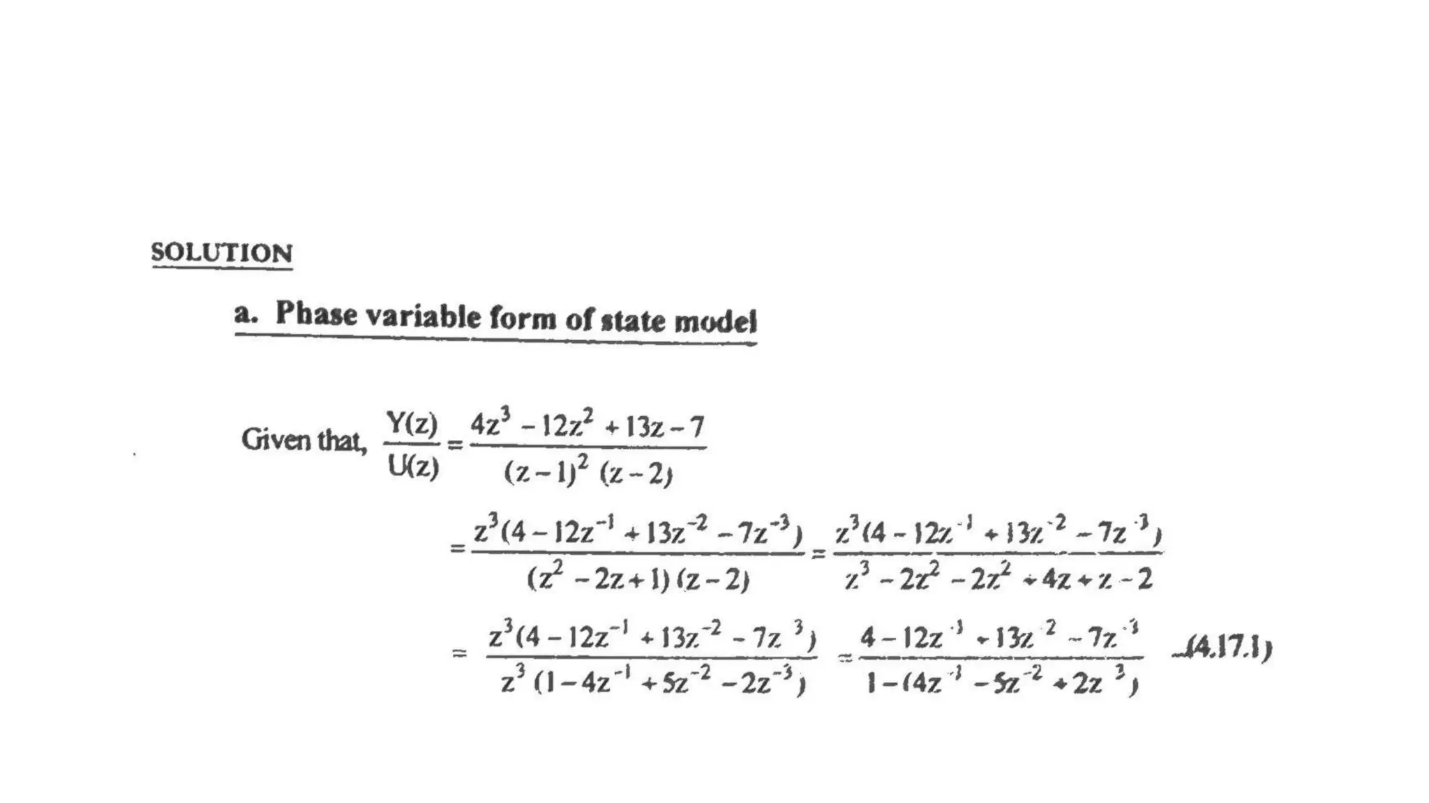 ACS MODULE - Review of advanced control system