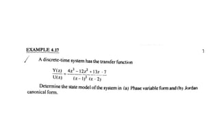 ACS MODULE - Review of advanced control system | PPTX
