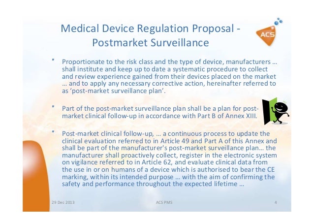 Medical Devices Postmarket Surveillance in Europe updated