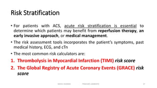 Acute Coronary Syndrome | PPTX