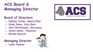 Alamance Community School Presentation - 2/17/20 Update | PPT