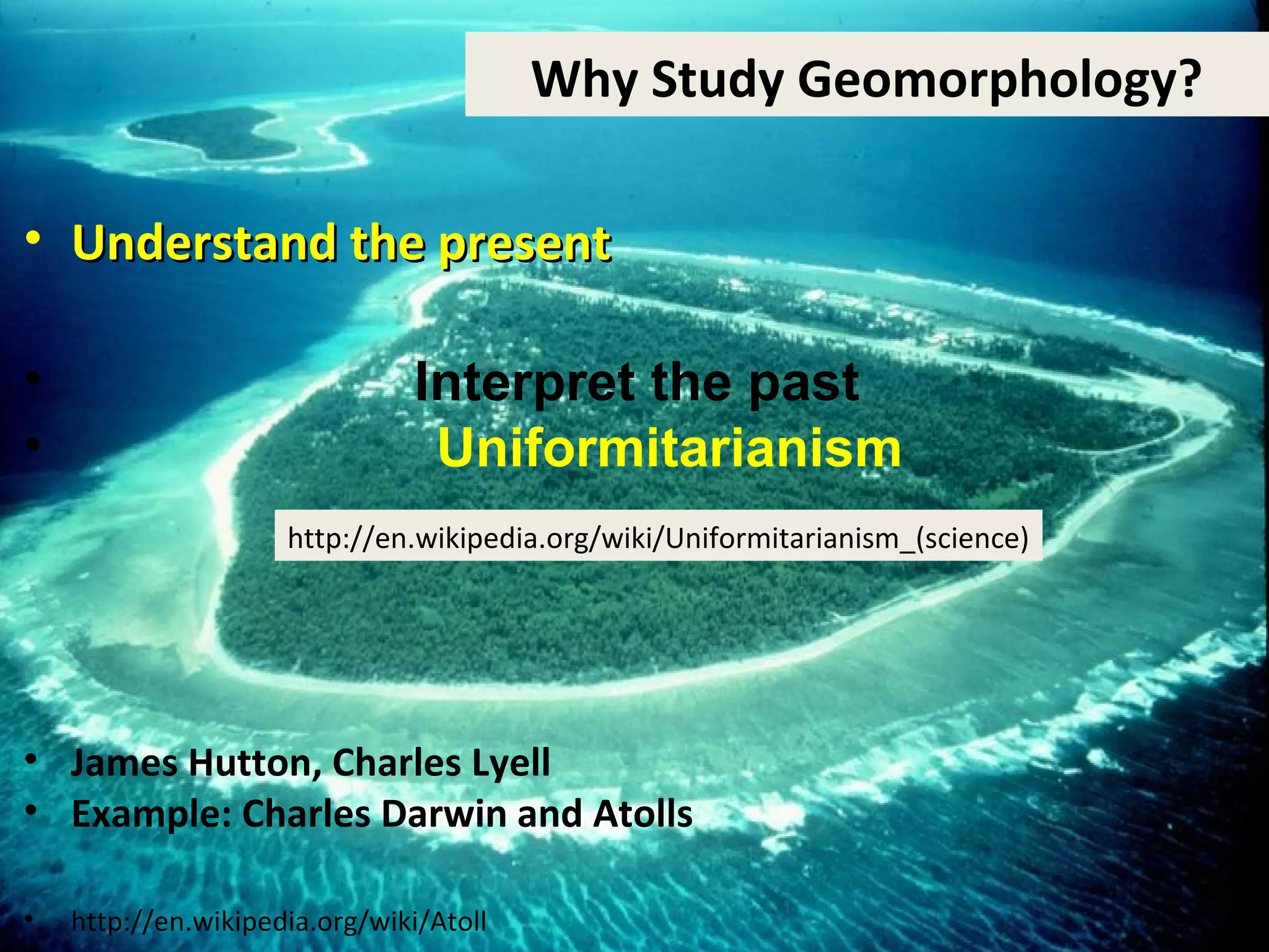 Introduction To Geomorphology PPT introduction-to-geomorphology-ppt