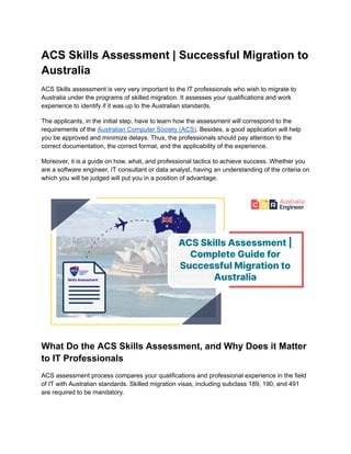 ACS skills assesment |Complete Skill Assessments Guide | PDF