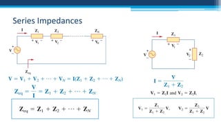 Series Impedances

 