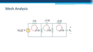 Mesh Analysis

 