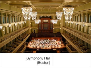 Inteligibilidad
• Mide lo bien que se entiende la palabra en una determinada sala.

• Se mide fundamentalmente con dos parámetros

• Índice ALCONS (Articulation Loss of CONSonants)

• Índice STI (Speech Transmission Index)
 