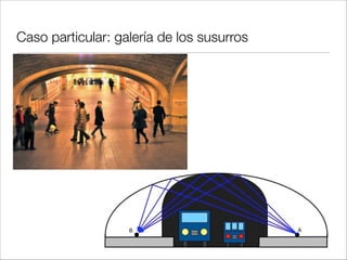 Uso de planos reﬂectores (II)
Número de
planos
0 1 2 3 4 5
Mejora (dB) 0 3 4 5 6 7
Incremento
distancia
x1 x1.4 x1.6 x1.8 x2.0 x2.2
 
