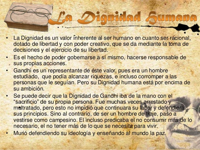 Act. 2.5 Gandhi y la Dignidad Humana - KDRG