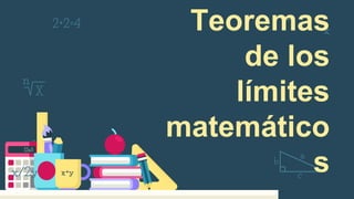 Teoremas
de los
límites
matemático
s
 