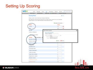 Setting Up Scoring
 