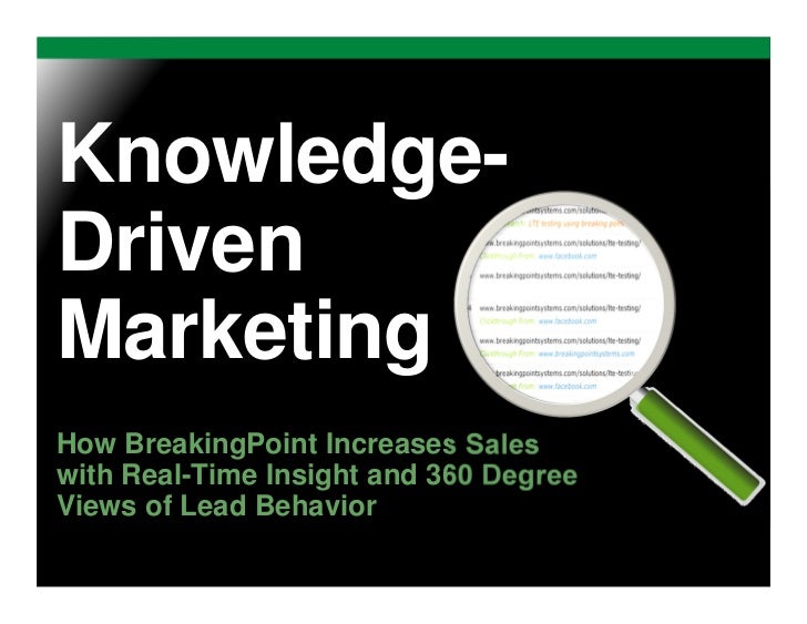 Knowledge-Driven Marketing: How BreakingPoint is ...