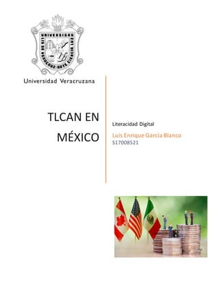 TLCAN EN
MÉXICO
Literacidad Digital
Luis Enrique García Blanco
S17008521
 