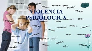 VIOLENCIA
PSICOLOGICA
INDICE
TEMATICO
gritos
gritos
gritos
gritos
gritos
gritos
gritos
gritos
gritos
gritos
gritos
amenazas
amenazas
amenazas
amenazas
amenazas
amenazas
amenazas
amenazas
amenazashumillar
 