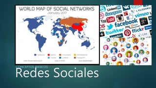 Redes Sociales
CONCEPTOS BÁSICOS
 