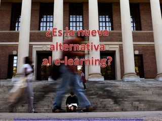 Students outside of Widener Library at Harvard University, one of several universities now offering massive open online courses. (Brian Snyder/ courtesy Reuters)
 