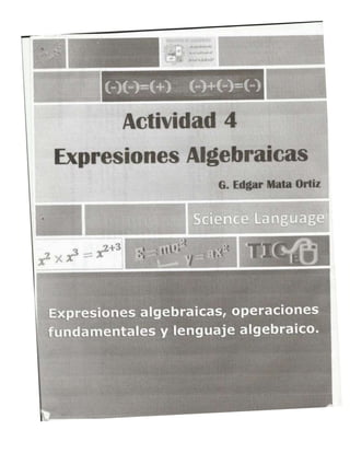 Actividad 4. Expresiones Algebraicas