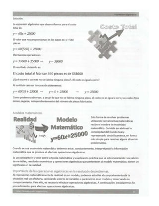 Actividad 4. Expresiones Algebraicas