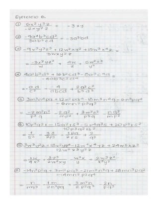 Actividad 4. Expresiones Algebraicas