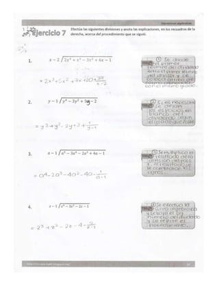 Actividad 4. Expresiones Algebraicas