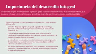 Presentación Importancia de la estimulación temprana según Erickson ...