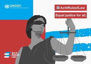 Equal justice for all.
Act4RuleofLaw
 