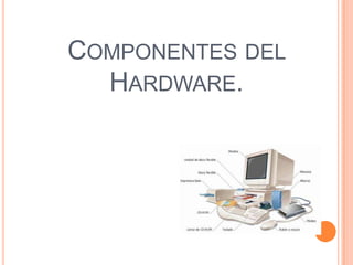 COMPONENTES DEL
  HARDWARE.
 