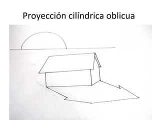 Proyección cilíndrica oblicua
