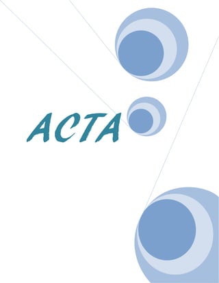 ACTA

 